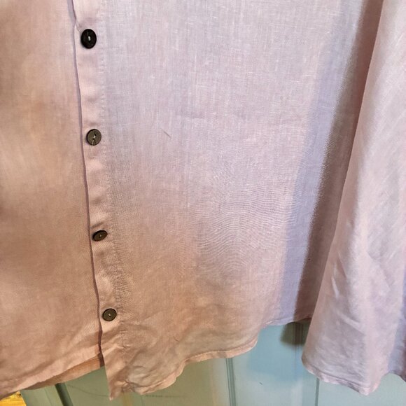 New Collection Pink Linen Dress - EUC - Picture 3 of 10